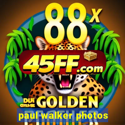 paul walker photos